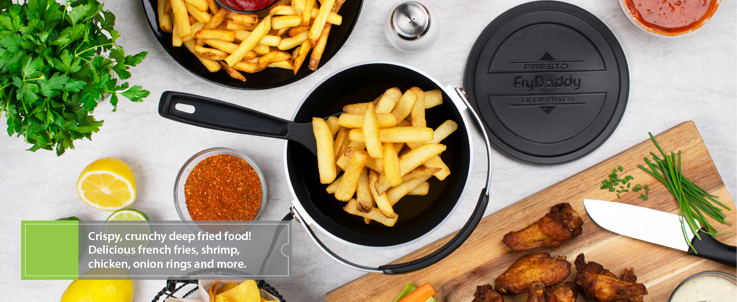 Presto 05420 FryDaddy Electric Deep Fryer,Black Fry Daddy