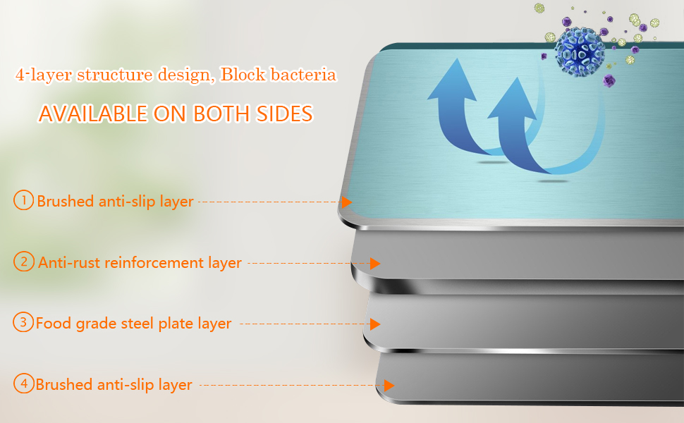 stainless steel cutting boards for kitchen