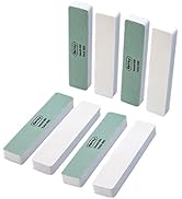 Karroy Nail Files and Buffers for Natural Nails Smooth and Polish Gel Surface 400/600/4000 Grit (...