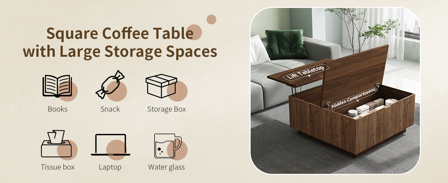 epecoya lift top coffee table