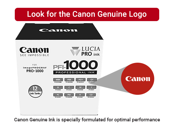 Amazon.com: Canon PFI-1000 Genuine Twelve Ink Pack