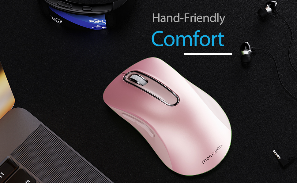 Pink wireless mouse