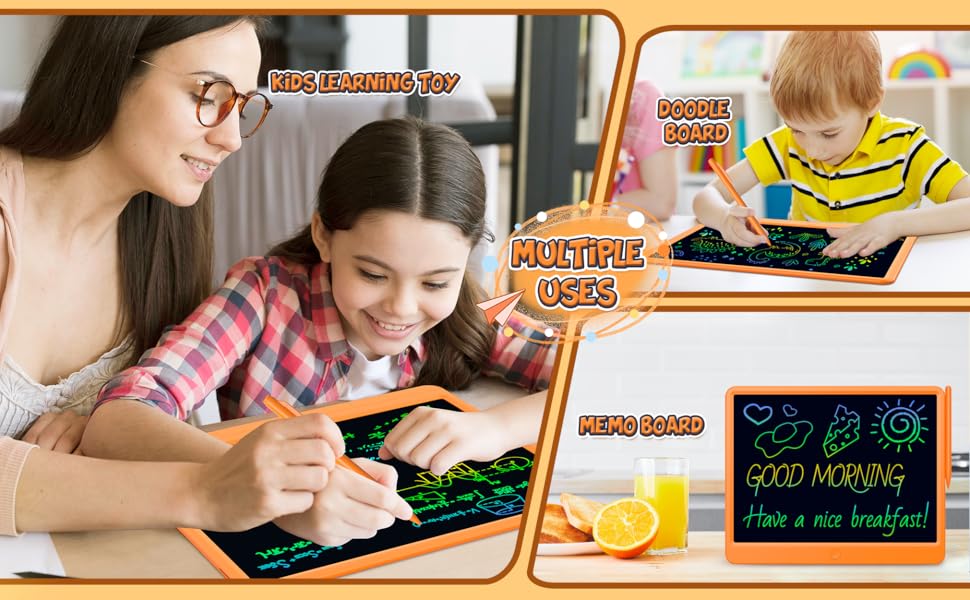 LCD Writing Tablet,15 inch Doodle Board for 312 Kids
