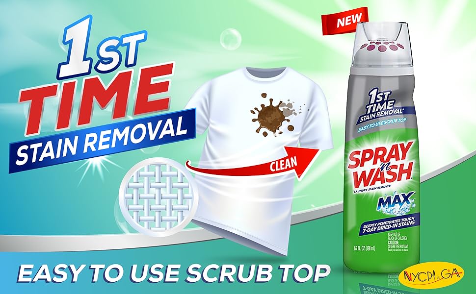 NYCPI & GA Brush featuring Spray N' Wash Laundry Prewash