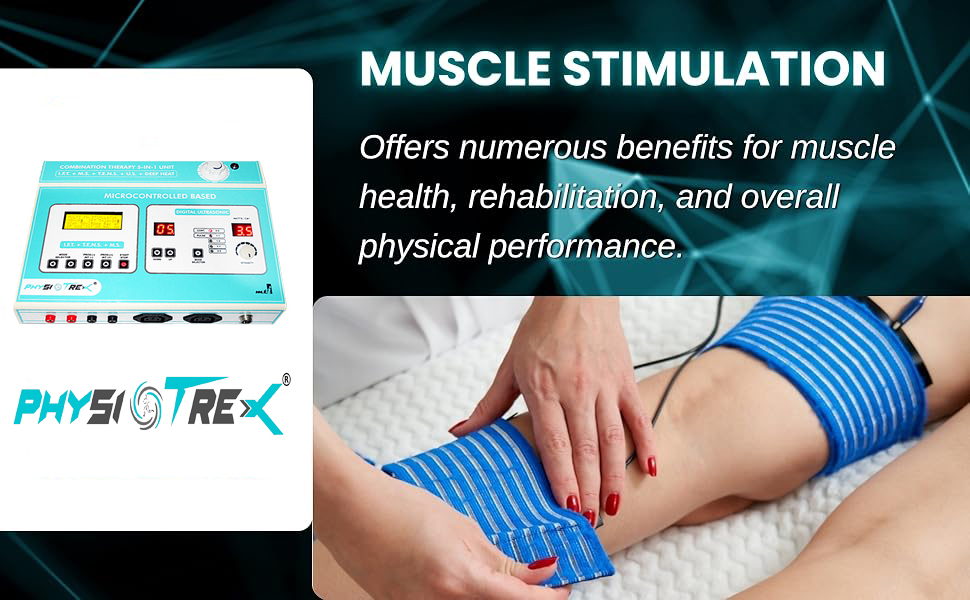 Physiotrex combo 5 in 1 physiotherapy machine