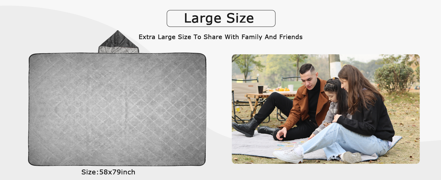 waterproof windproof stadium blanket
