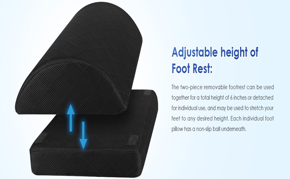 Adjustable Foam Foot Rest