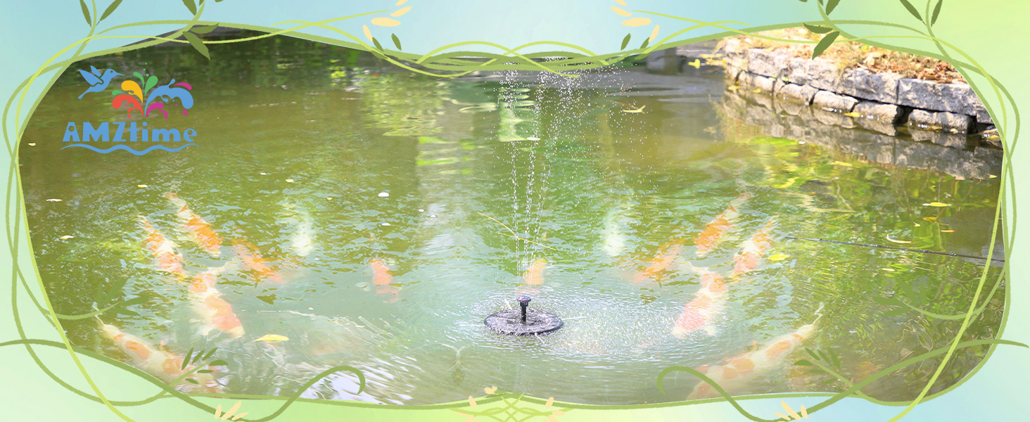 solar fountain