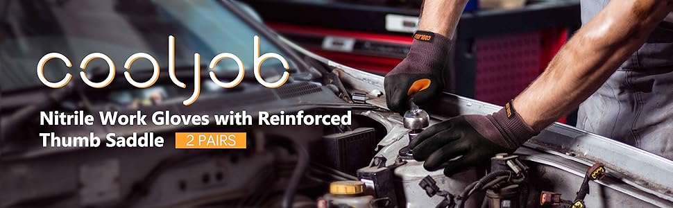 Nitrile Reinforced Thumb Saddle