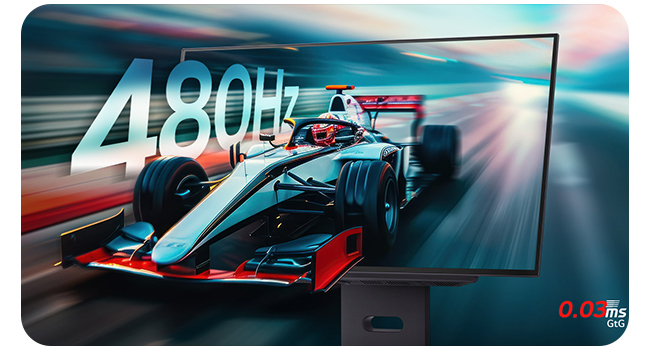 LG UltraGear 27 (68.58 cm) OLED 480Hz QHD Gaming Monitor