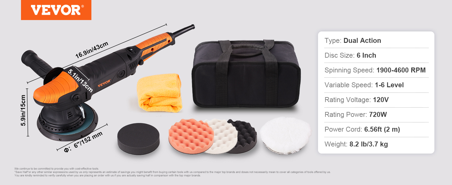 car polishers and buffers kit