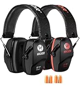 Hocazor HO1006 Shooting Ear Protection NRR 26dB Suit for Shooters Hunting Range Racing Concert Sp...