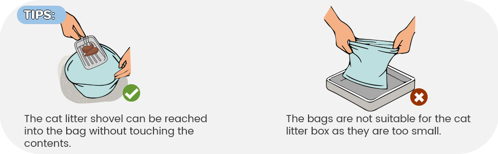猫砂袋温馨提示