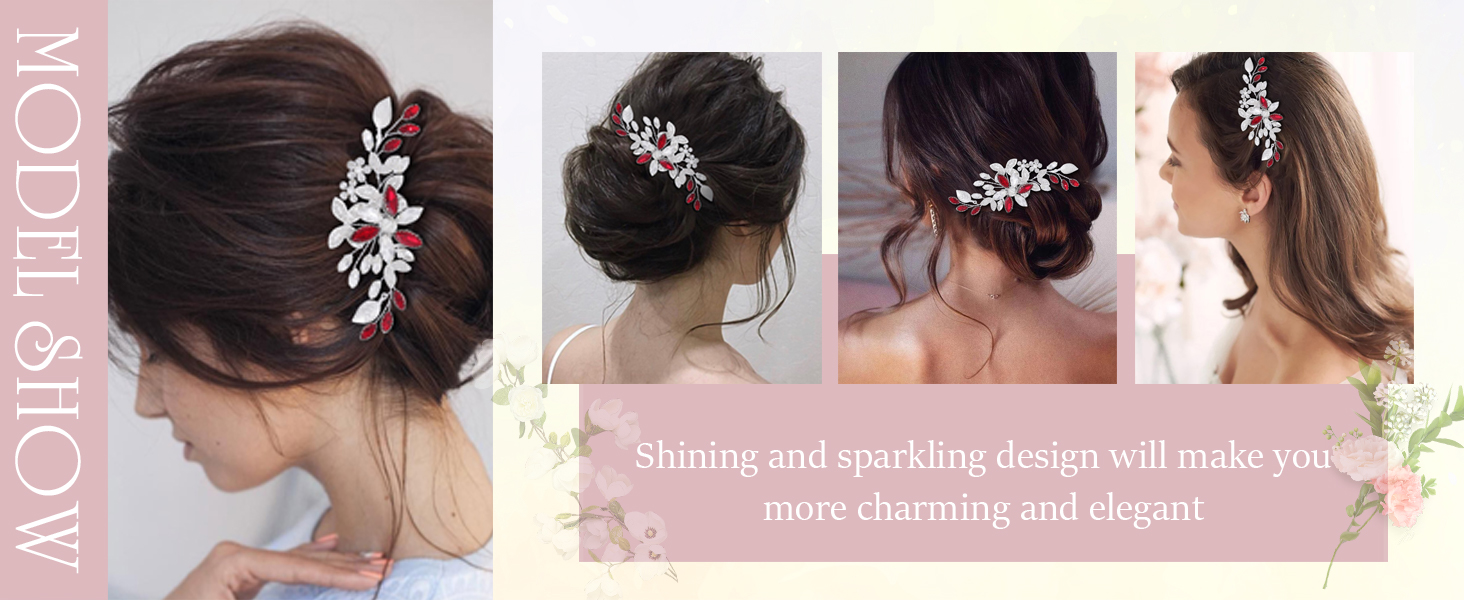 Hair Pieces for Bride and Bridesmaid