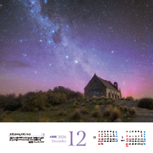 12月　サザンクロスとサザンライツ／ニュージーランド