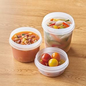 Amazon.co.jp: サーモス 保存容器 Myフードコンテナー 丸型 500ml