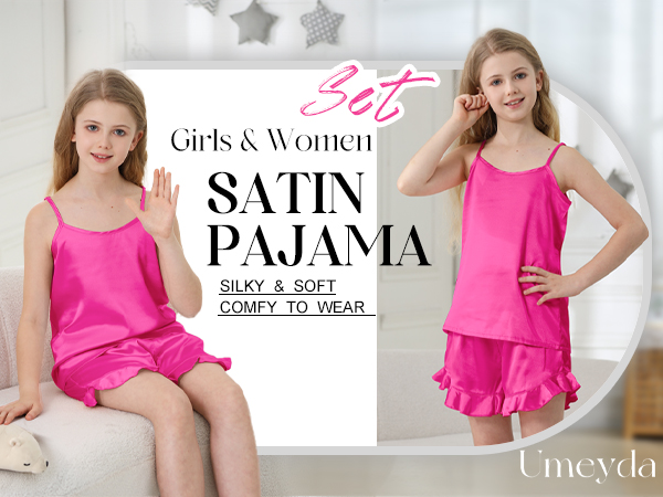 ※LuLu pajamas　007 シュタイフ LuLu pajamas 007 シュタイフ YiNi LuLu Womens Silk Satin