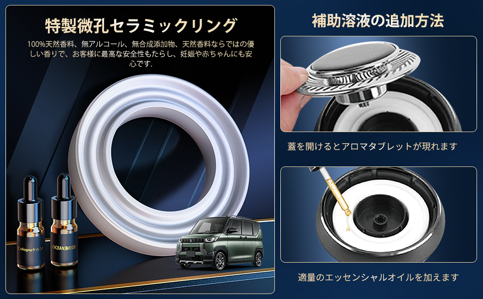 Amazon.co.jp: SYAKAORI【2025推奨&昇級版】車 芳香剤 ソーラー