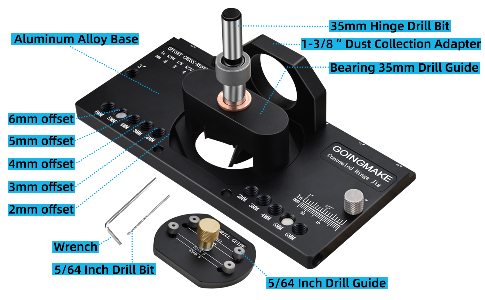 35mm Hinge Jig Description