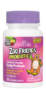Amazon.com: 21st Century Zoo Friends Sleep Chewable Melatonin ...