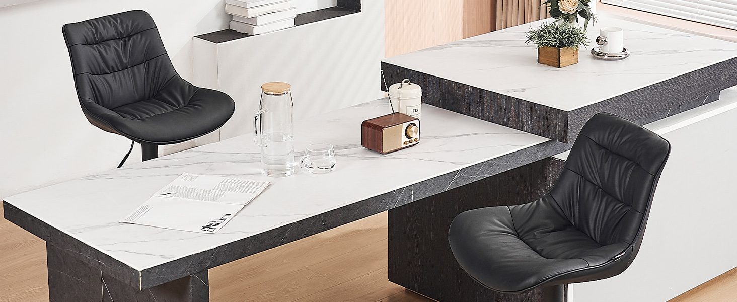 Kidol & Shellder Counter Height Bar Stools Set of 2 for