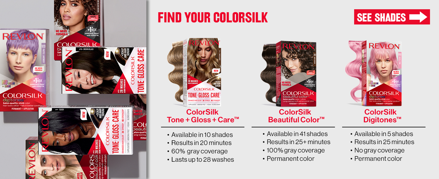 find your colorsilk