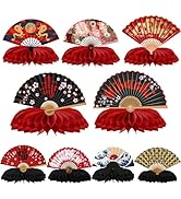 Gameza Hibachi Birthday Party Decorations - 9PCS Japanese Party Decorations Japanese Style Paper ...