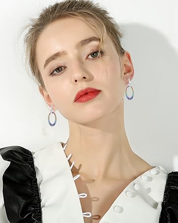 detacheble dangle earrings