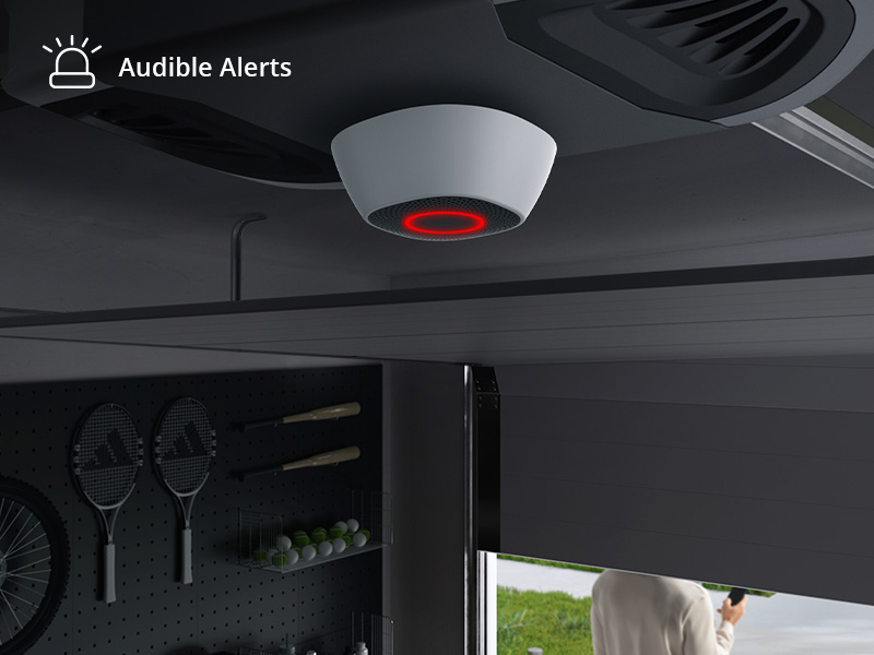 eufy Security Smart GarageControl Cam E110 with Sensor, Garage Door