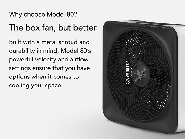 Amazon.com: Vornado Model 80 High Velocity Electric Box Fan