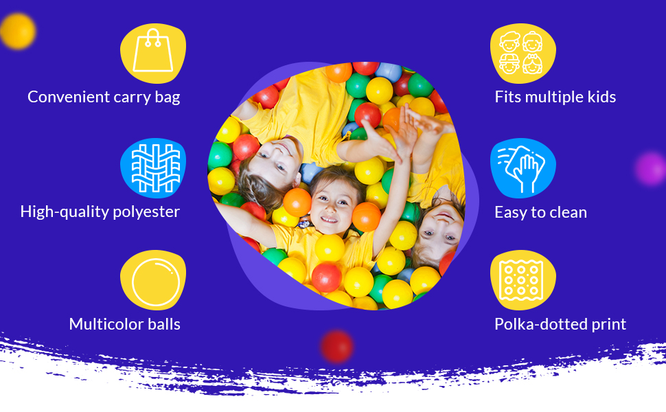 kiddey kids ball pit play tent 100 ball pit