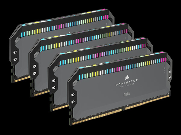 メモリー CORSAIR DDR5 DOMINATOR PLATINUM RGB 32GB CORSAIR DOMINATOR PLATINUM RGB DDR5 32GB (2x16GB) DDR5