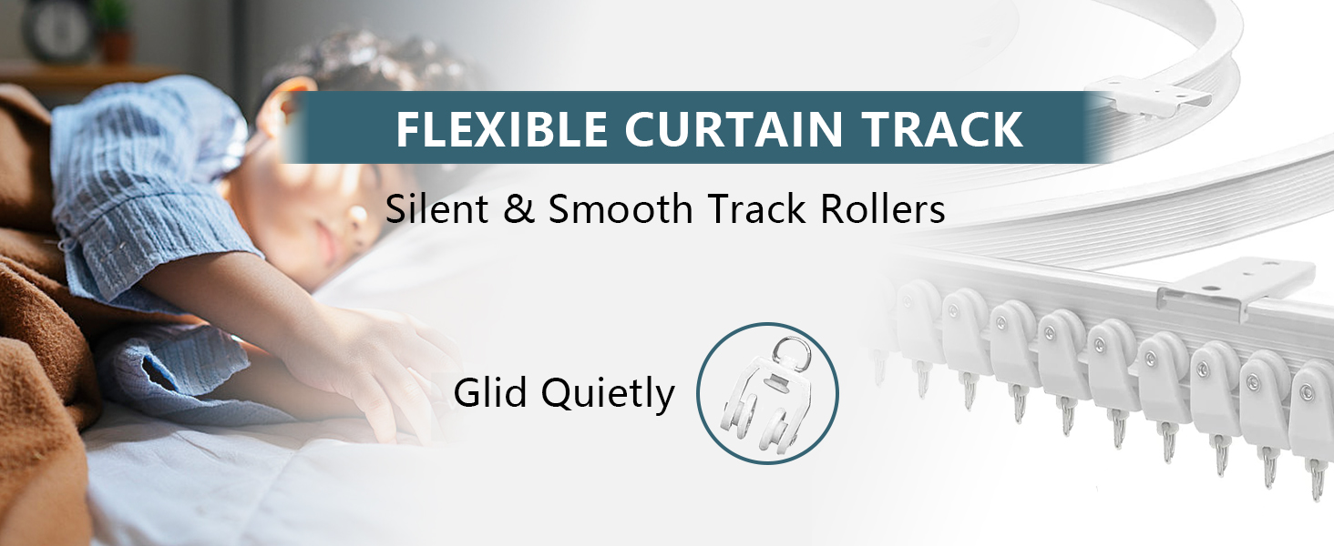 Flexible Curtain Track