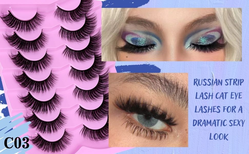 Fox Eye Manga Eyelashes