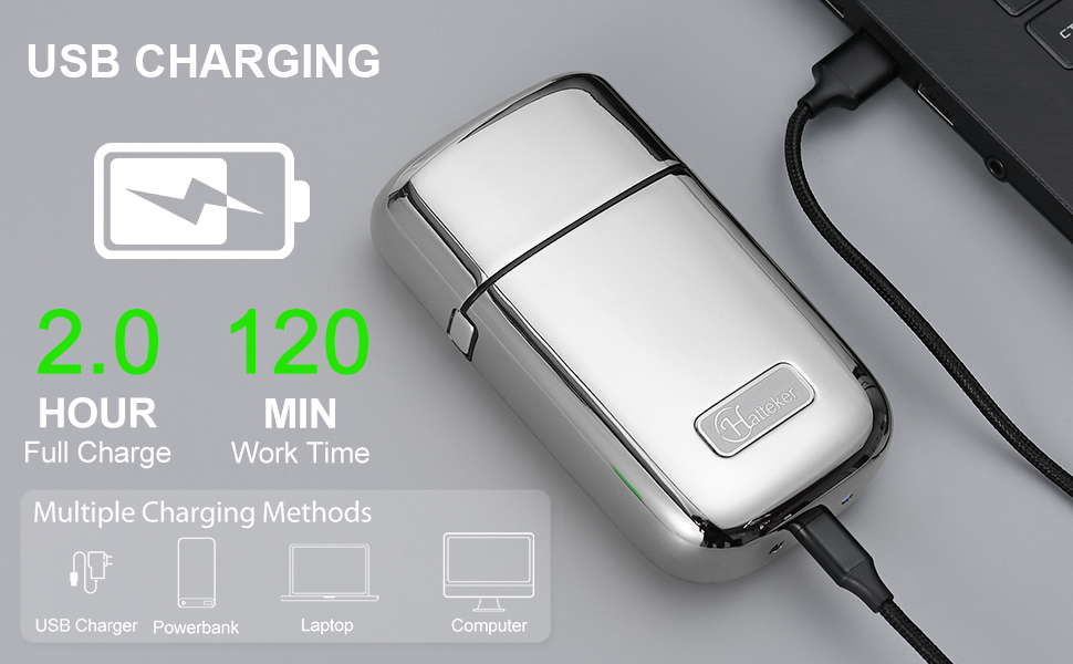 Hatteker Bald Head Shaver Shaver Barber Clipper Cordless Electric Razor