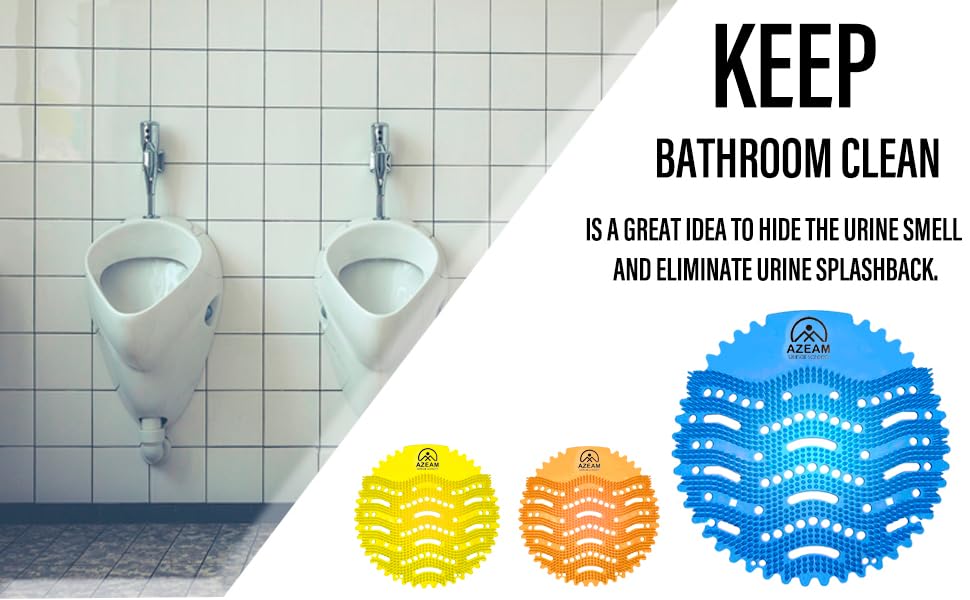 Urinal Screens Deodorizer,20 Packs Urinal Mats Pads