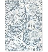 Tommy Bahama Shibori Summer Tie Dye Indoor Outdoor Area Rug, Tie Dye Modern Design, UV Fade Resis...