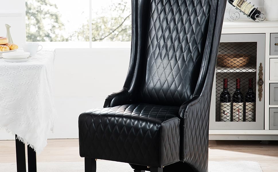 再値下げ❗️極美品❗️組立のみ❗️VARIER Variable Chair ブラック Velets Aria Set of 4 Upholstered Side Chair / Dining Chair