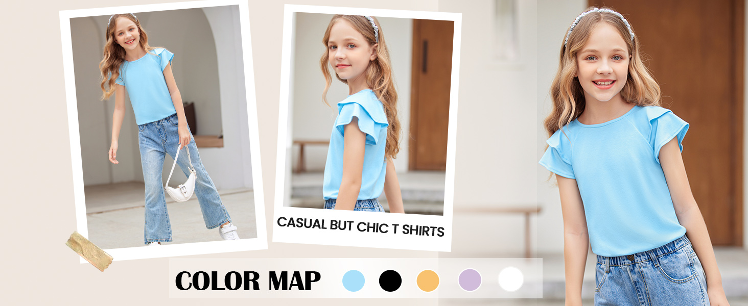 Little Girls Loose Tops