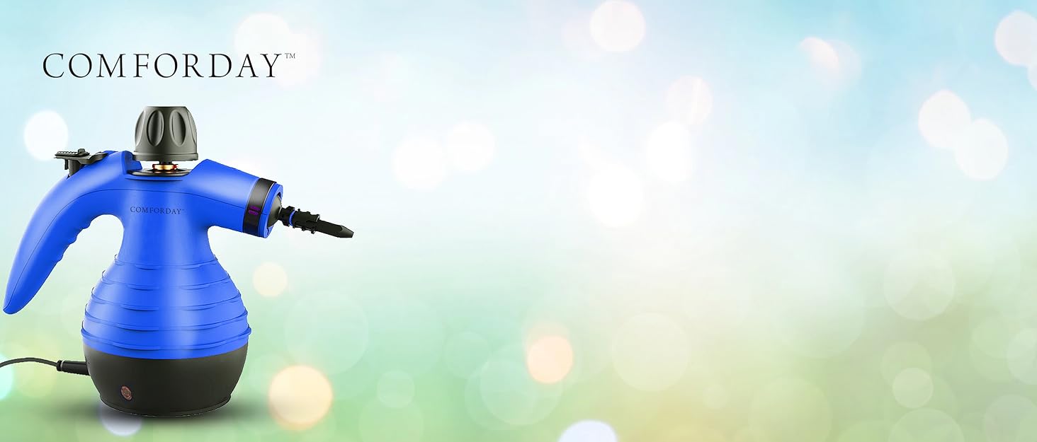 Comforday Handheld Steam CleanerMultiPurpose Steamer with Safety Lock