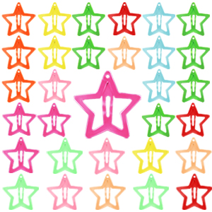 star hair clip