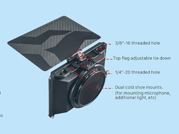 その他 TILTA Matte Box - MB-T15 Tilta Tiltaing Mini Matte Box MB-T15 - Filmtools