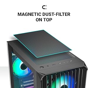 magnetic dust filter