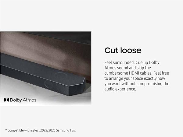 Samsung Q Series 9.1.2 ch. Wireless Dolby ATMOS Soundbar Rear Speaker