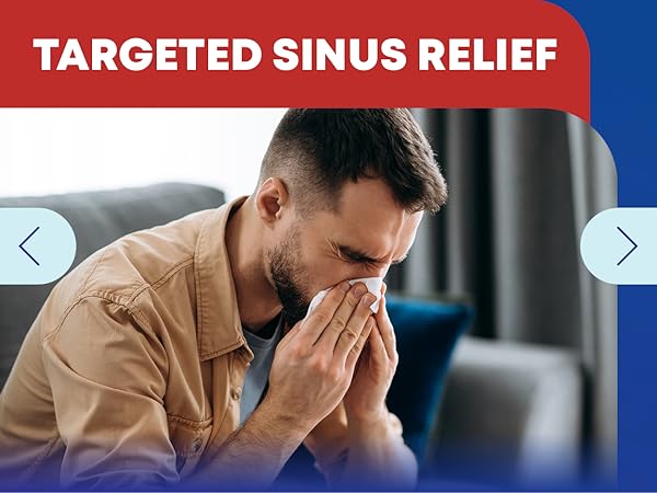 GenCare Nasal Decongestant Phenylephrine HCl 10mg targeted sinus relief helps reduce nasal swelling