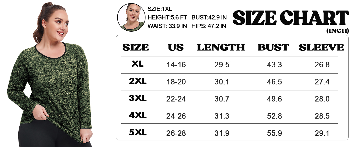 hiking long sleeve shirts women plus size activewear tops long sleeve fitted tops for women