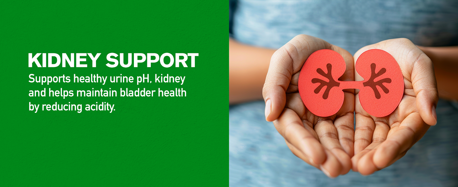 NaturalSlim Kadsorb Natural Potassium Citrate supports kidney health