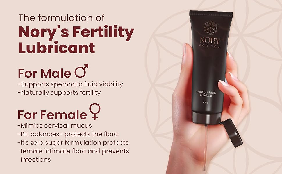 Fertility lubricant for men and women