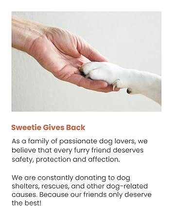 Sweetie Bungee Dog Lead - Shock Absorbing Leash that Softens Pulls & Stops – Neoprene Padded Loop & Traffic Handles for Extra Comfort - Reflective for Safer Night Walking 19 Safe and strong dog lead, perfect for daily walks, hiking, and training sessions