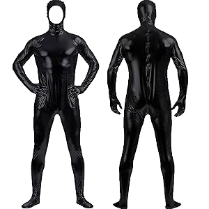 Amazon.com: Aniler Unisex Shiny Metallic Open Face Zipper